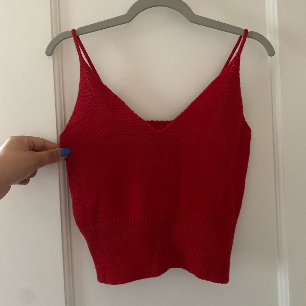 brandy knit tank top